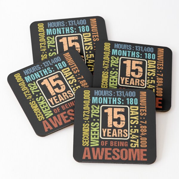 Item preview, Awesome Birthday Outfit 15 Year Old! 15th Birthday designed and sold by flowshirts.