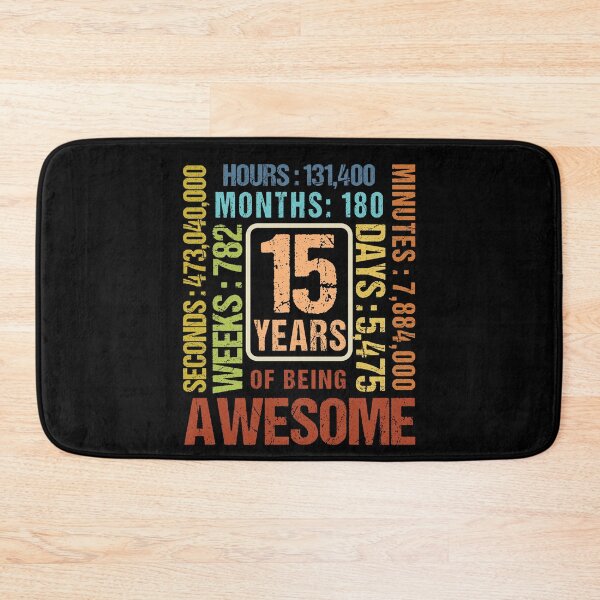 Item preview, Awesome Birthday Outfit 15 Year Old! 15th Birthday designed and sold by flowshirts.