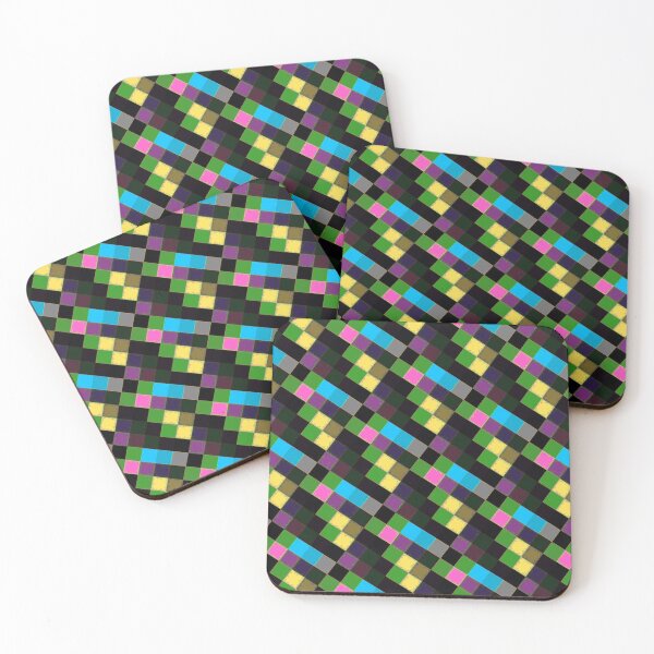 Item preview, Abstract Colorful Pixelated Fractal 59 designed and sold by SXW Designs.