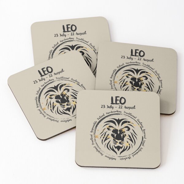 Item preview, Leo Zodiac Sign T-Shirt designed and sold by CrafteeTrends.