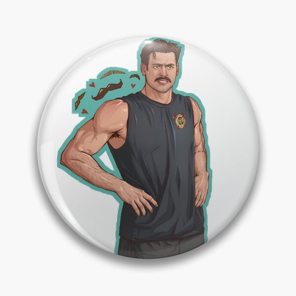 Item preview, Eddie Diaz with a Mustache designed and sold by kubyart.
