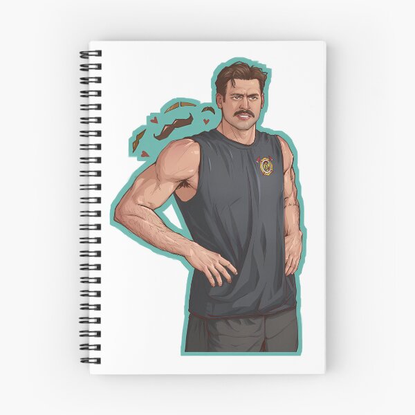 Item preview, Eddie Diaz with a Mustache designed and sold by kubyart.