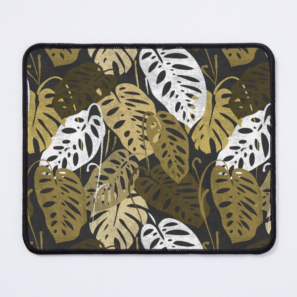 Item preview, Polinesian Monstera gold Leaves designed and sold by PerlaDesignArt.