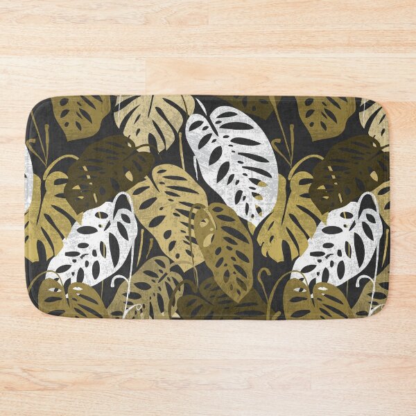 Item preview, Polinesian Monstera gold Leaves designed and sold by PerlaDesignArt.