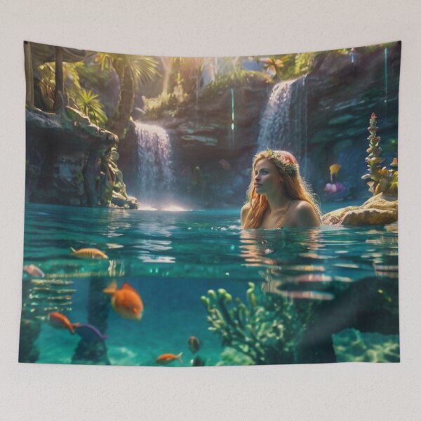 Item preview, Fairy Tale Elegance: Mermaid in Atlantis designed and sold by BlareBlare.