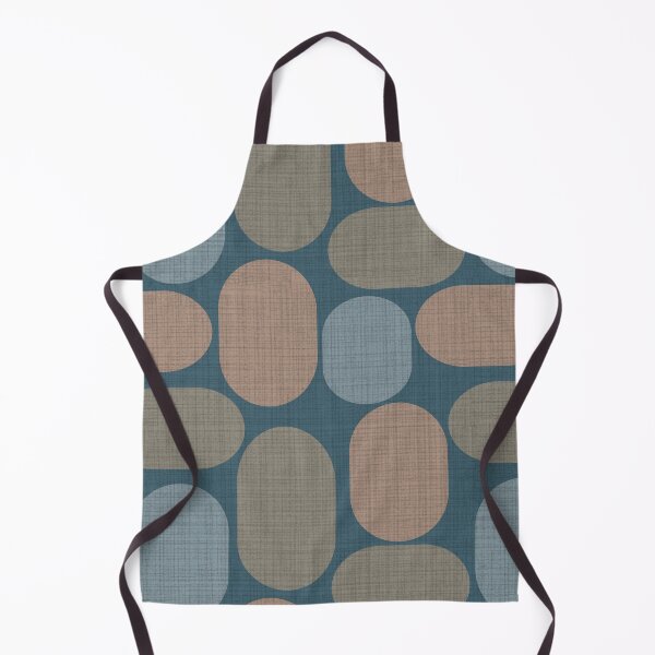Item preview, Retro ovals in mocha mousse palette designed and sold by PerlaDesignArt.