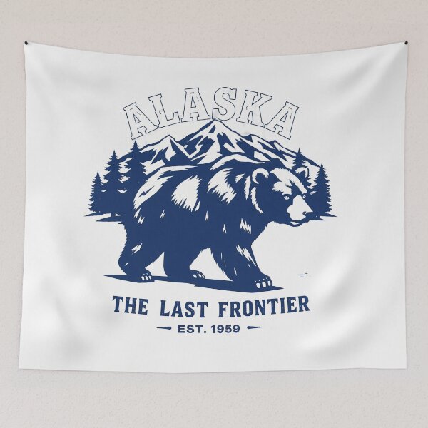 Item preview, Vintage Bear Alaska The Last Frontier designed and sold by svarupa.