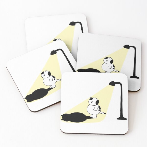 Item preview, a Cat with shadow under the light designed and sold by superbaechoo.