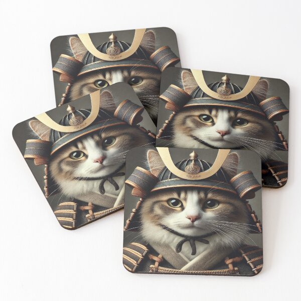 Item preview, Feudal Japan Era Cats  designed and sold by Renaissance-Cat.