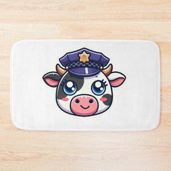 Item preview, Police Cow Head  designed and sold by ArtistEmbrace.