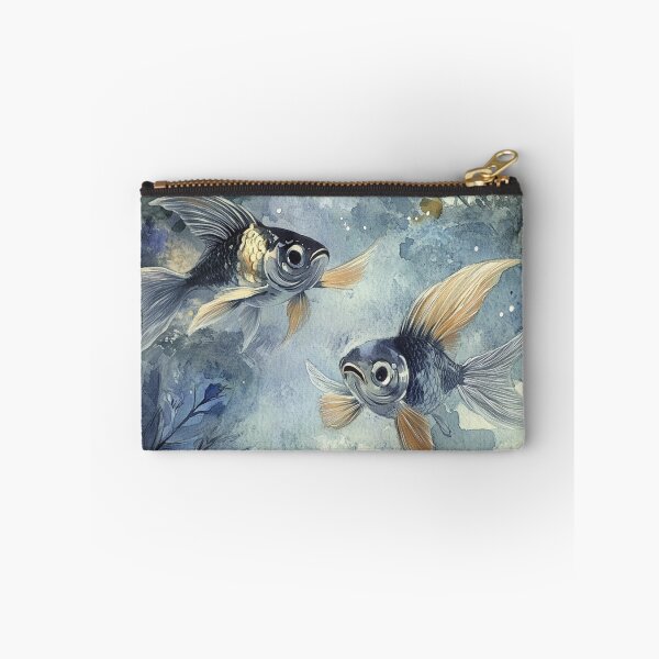 Item preview, Fish in an Aquarium Watercolor Sketch designed and sold by Sketch-Shack.