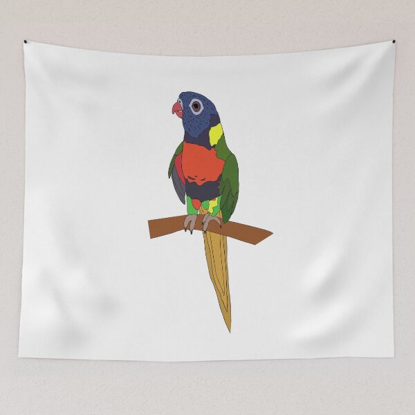 Item preview, Rainbow Lorikeet designed and sold by nolessjess.