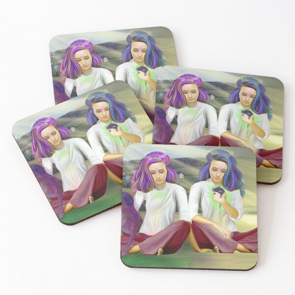 Item preview, Mirroring Friendship designed and sold by dandeelionart.