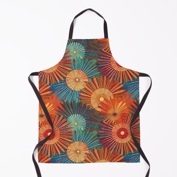 Item preview, sunburst pattern in metallic accents designed and sold by Designbes.