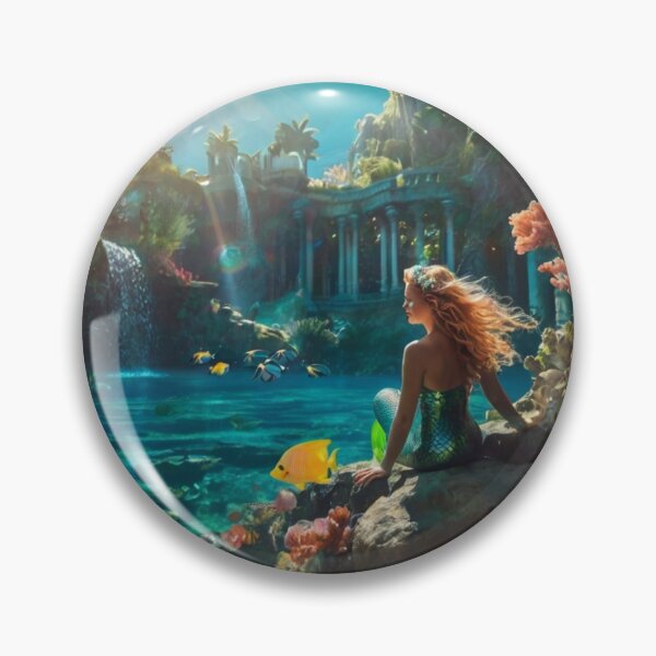 Item preview, Atlantis Dreams: A Mermaid’s Enchanted World designed and sold by BlareBlare.
