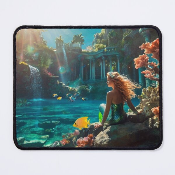 Item preview, Atlantis Dreams: A Mermaid’s Enchanted World designed and sold by BlareBlare.