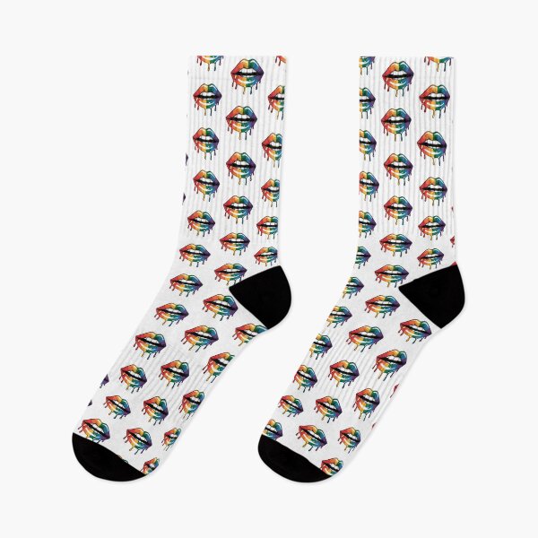 Item preview, Rainbow Lips Illustration Bold Pride designed and sold by bukajart.