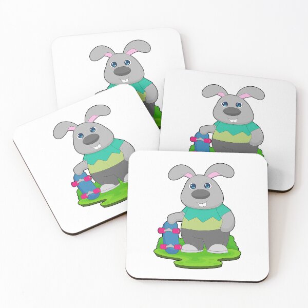 Item preview, Rabbit Skater Skateboard designed and sold by Snabdesign84.