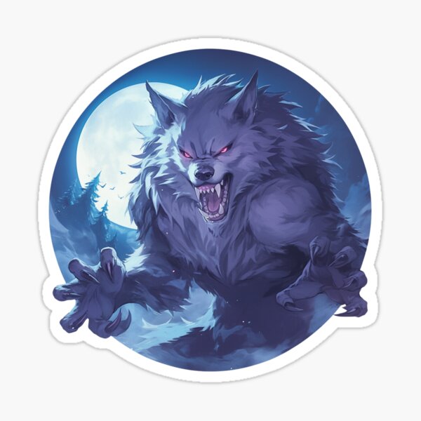 Item preview, Werewolf // wolves // Halloween // wolfman // haunted vibes designed and sold by SMARTKIT  DESIGNAGENCY.