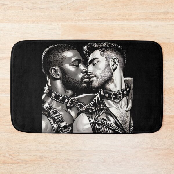 Item preview, Gay San Francisco Leather Daddies Leder Pride Maverick Graphic Design designed and sold by ItsAKinkThing.