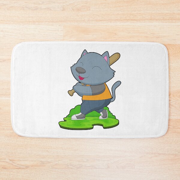 Item preview, Cat Baseball Baseball bat designed and sold by Snabdesign84.