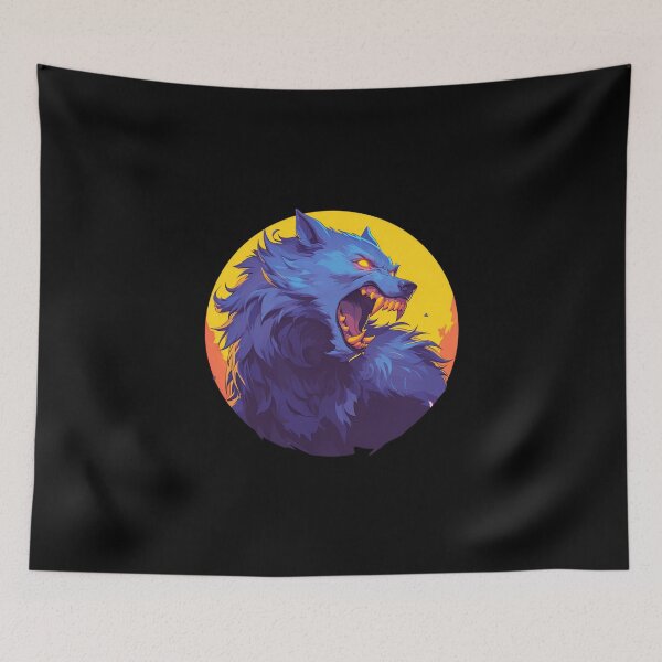 Item preview, Werewolf // wolves // Halloween // wolfman // haunted vibes designed and sold by SMARTKIT  DESIGNAGENCY.