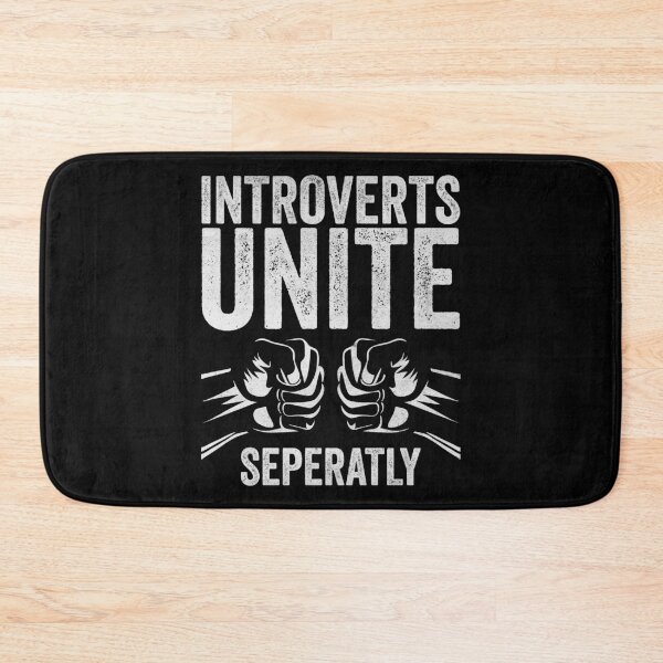 Item preview, Introverts Unite Separately Funny Antisocial designed and sold by PrintCrafting.