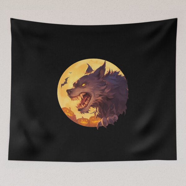 Item preview, Werewolf // wolves // Halloween // wolfman // haunted vibes designed and sold by SMARTKIT  DESIGNAGENCY.