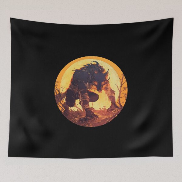 Item preview, Werewolf // wolves // Halloween // wolfman // haunted vibes designed and sold by SMARTKIT  DESIGNAGENCY.