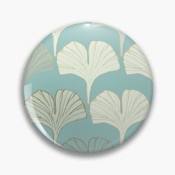 Item preview, Ginkgo - aqua designed and sold by LisaLeQuelenec.