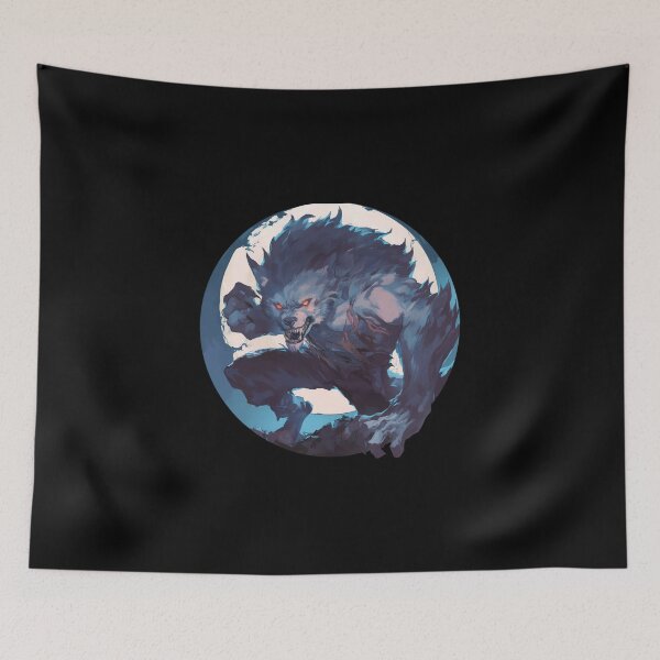Item preview, Werewolf // wolves // Halloween // wolfman // haunted vibes designed and sold by SMARTKIT  DESIGNAGENCY.