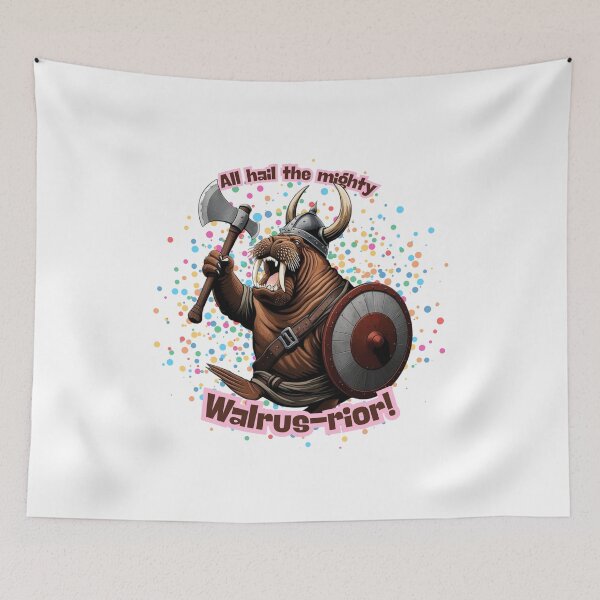 Item preview, Viking Walrus designed and sold by Snicker-Designs.