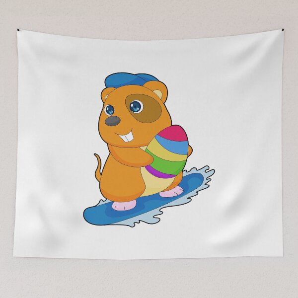 Item preview, Hamster Easter Snowboard designed and sold by Snabdesign84.