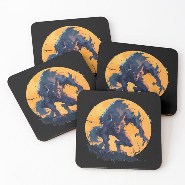 Item preview, Werewolf // wolves // Halloween // wolfman // haunted vibes designed and sold by SMARTKIT  DESIGNAGENCY.