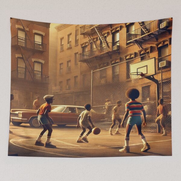Item preview, Urban Hoops in the city  designed and sold by UntamedVision.