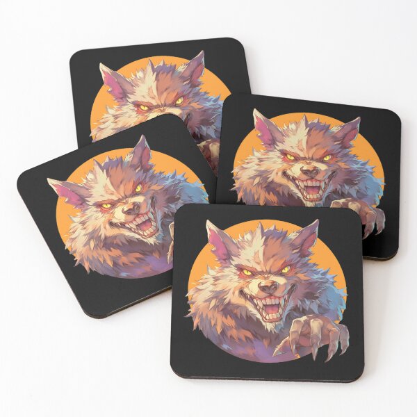 Item preview, Werewolf // wolves // Halloween // wolfman // haunted vibes designed and sold by SMARTKIT  DESIGNAGENCY.