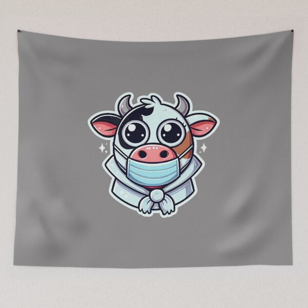 Item preview, Sick Cow Head  designed and sold by ArtistEmbrace.