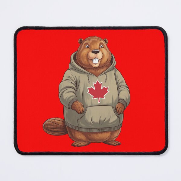 Item preview, beaver with a canada hoodie designed and sold by 123ks.