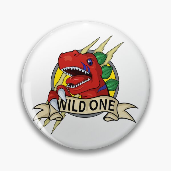 Artikelvorschau, Ryutaro Williams Tyrannomon Wild One Logo entworfen und verkauft von Zaije.