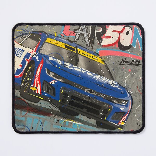 Item preview, Kyle Larson NASCAR graffiti painting by DRAutoArt designed and sold by DRAutoArt.