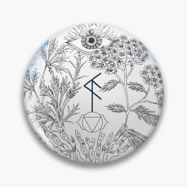 Item preview, Binding rune sigil for the awakening of the third eye designed and sold by Onyria Art.