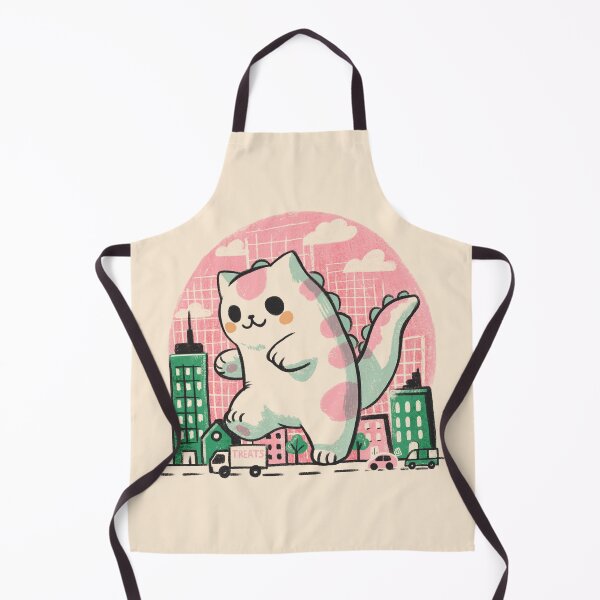 Item preview, Catzilla chasing treats designed and sold by Itouchedabee.