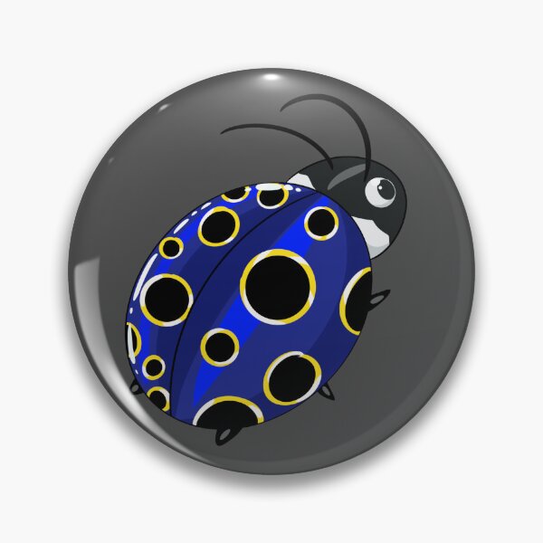 Item preview, Blue Poison Ladybug designed and sold by CamouflagedTape.