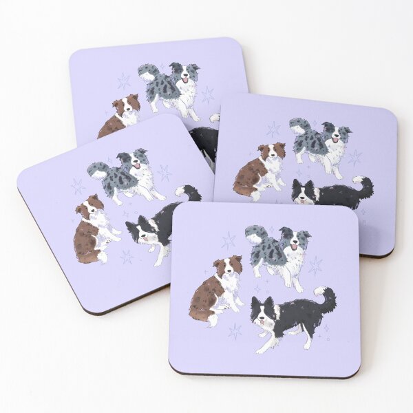 Item preview, Border Collie Cute Trio designed and sold by YaraCuteArt.