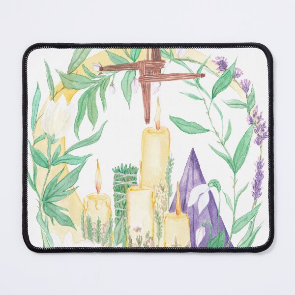 Item preview, Imbolc illustration for your altar designed and sold by Onyria Art.