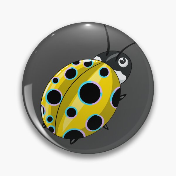 Item preview, Yellow Poison Ladybug designed and sold by CamouflagedTape.