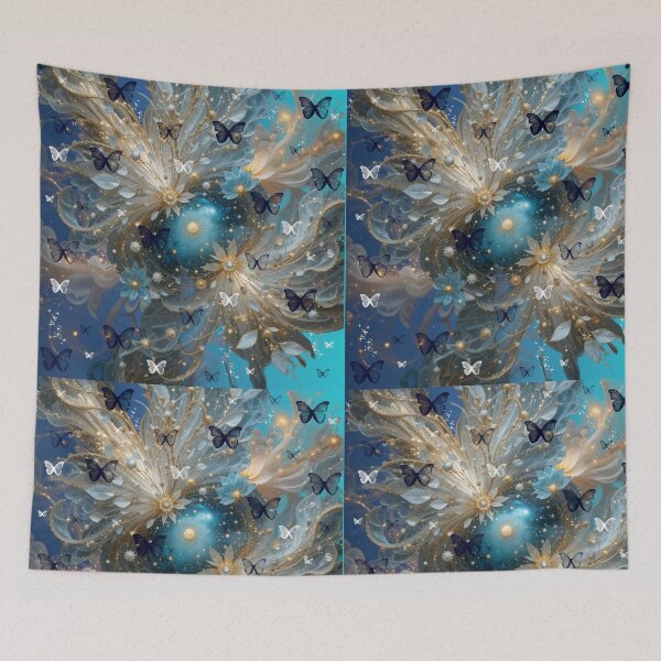 Item preview, blue butterfly dream designed and sold by Artisfunforme.
