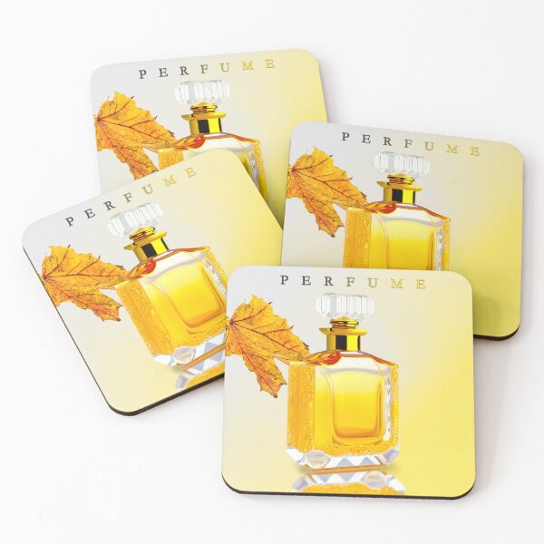 Item preview, Elegant Golden Perfume Bottle Design Concept designed and sold by bijo12345.