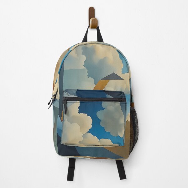 Item preview, A surreal and thought-provoking composition design of fluffy clouds and angular, geometric shapes. designed and sold by HEMRO.