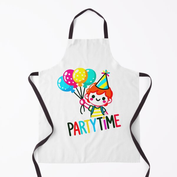Item preview, Party Time Balloons Cartoon designed and sold by Akioos.